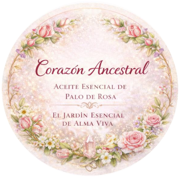 Corazón Ancestral — Aceite esencial de Palo de Rosa
